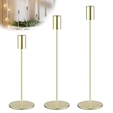 chandelier 3 branches bronze Assemblage Facile: Les candle holder sont modulaires : il suffit d'aligner la tige de support avec le connecteur de base et de tourner dans le sens des aiguilles d'une montre pour un assemblage rapide. Ils se démontent pour un rangement facile et un gain de place. Aucun outil ni opération compliquée n'est requis, ce qui les rend pratiques pour une utilisation et un rangement quotidiens.