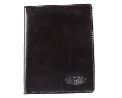 Big Skinny Leather RFID Blocking Men's Hipster Bifold Wallet3