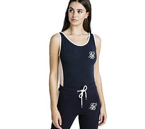 Body SIKSILK Contrast Side Panel Night Sky combishort femme tendance streetwear