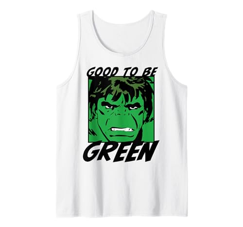 Débardeur Hulk Marvel Avengers vert vêtement geek Saint-Patrick sans manches