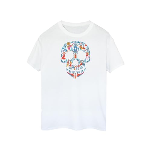 Disney Men's Coco Miguel Logo T-Shirt X-Large White