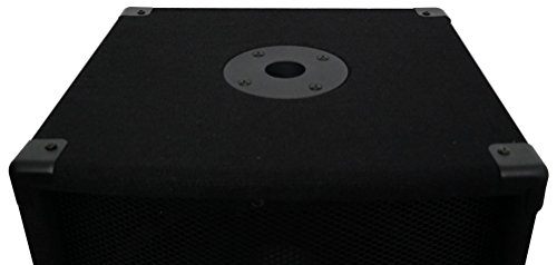 2) Rockville Sbg1124 12" 600 Watt Passive 4-Ohm Pro Dj Subwoofers,Mdf/Pole Mount #TOP6