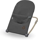 Maxi-Cosi Loa Sdraietta neonato, sdraietta ergonomica a dondolo, 2 posizioni reclinate, ultracompatta e leggera, in tessuto 100% riciclato, Da 0 a 2 anni, 0-12 kg, Beyond Graphite
