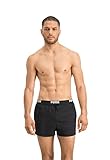PUMA Herren Korte zwemshorts met logo Badehose, Navy, L EU
