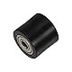 sourcing map Kettenrolle Riemen Scheibe Spanner 8mm Nylon Zylinder Schieberegler für Mini Motorrad Dirt Fahrrad Atv Go-Kart Schiebetür Bewässerung Ausrüstung Schwarz