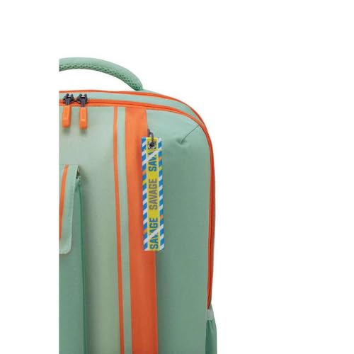 Image of American Tourister Sest 3.0 Style 02, Large 3 Compartment Backpack, 30L with Spacious Interiors Bags For School, Office, College, Gift For Men & Women - Green