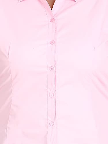 Image of Blue Ronin Full Sleeve Stylish Western Official Formal Shirts for Women Regular Fit Plus Size