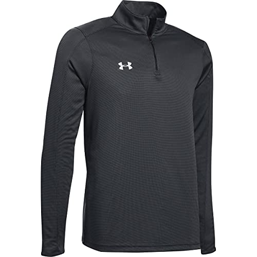 Jersey Under Armour Locker con cremallera 1/4 para hombre negro talla M 1