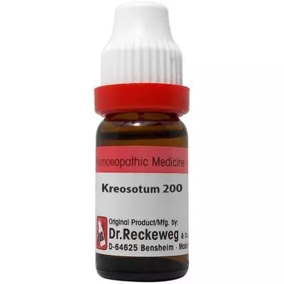 Buy R/w Kreosotum 200 CH (11ml) | Pack of 2 Online at Low Prices