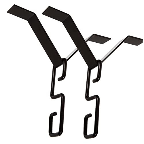 DOITOOL Juego De 2 Ganchos De Cadena De Lluvia De Metal con Adaptador para Canalones Instalación Fácil Resistente Al Óxido Ideal para Decoración Y Drenaje Exterior