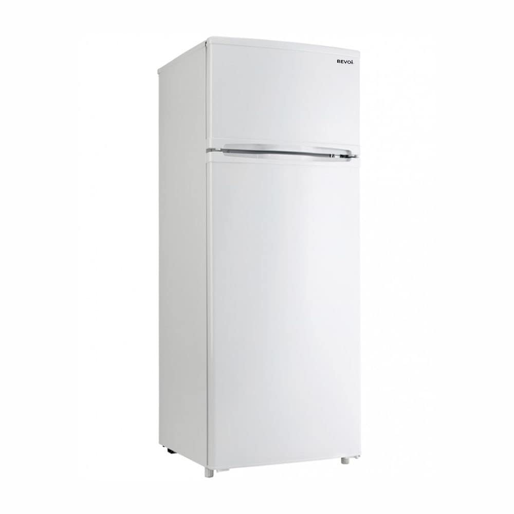 Bevoi BVIREF7W 7.1CF Top Freezer Apartment Size Refrigerator in White