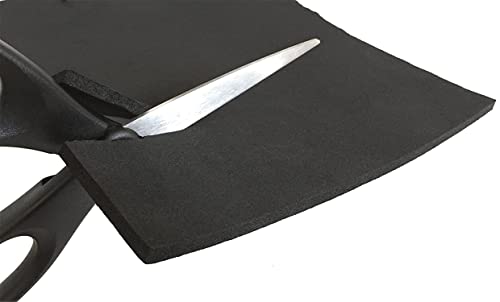 Happysport HS03 Rubber Sheets Silicone Foam Neoprene Material Roll Mat High Heat Resistant Pad Diy For Gasket Pads, Crafts, Flooring, Cushioning Of Anti-Vibration 5 Pcs 11In X11In thumb #3
