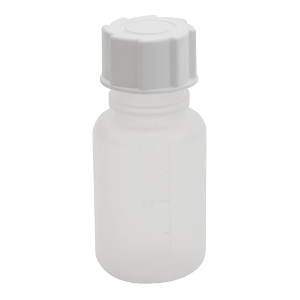 202445-0100 Polypropylene Bottle, Wide Mouth, 100 mL Capacity (Pack of 10)