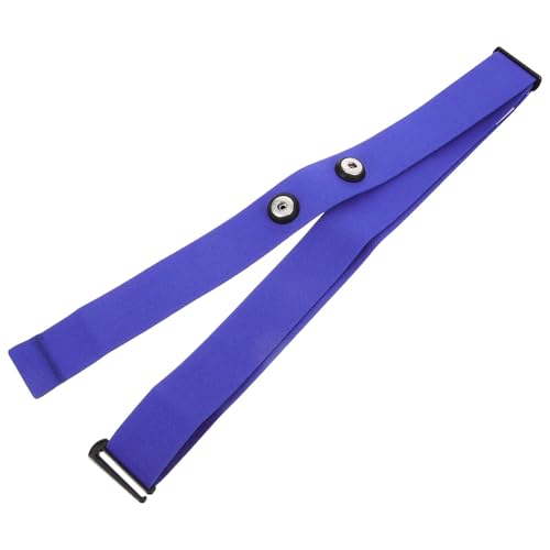 Kisangel Banda Elástica Pecho Ajustable de Nylon para Monitor de Frecuencia Cardiaca, Compatible Ciclismo y Jogging, Sujeción Firme y Cómoda