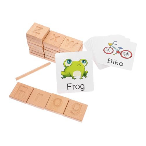 Planche de traçage de l'alphabet recto verso en bois pour enfant