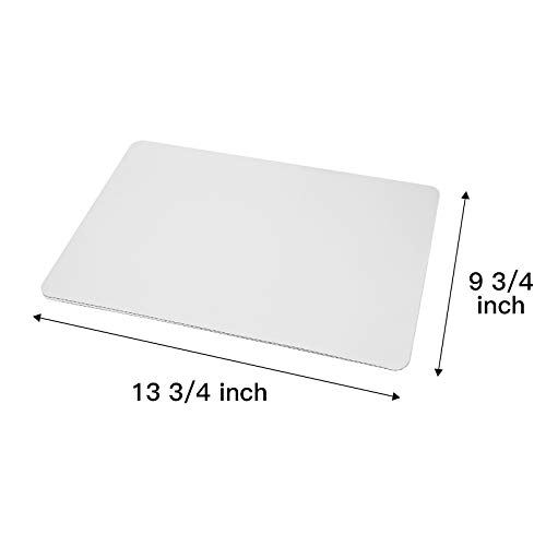 image for ONE MORE White Quarter Cake Sheet 13.75” x 9.75” Cake Board Sturdy