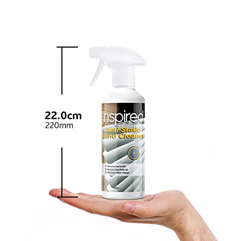Inspired Anti-Static Blind Cleaner, Clear, 500 ml