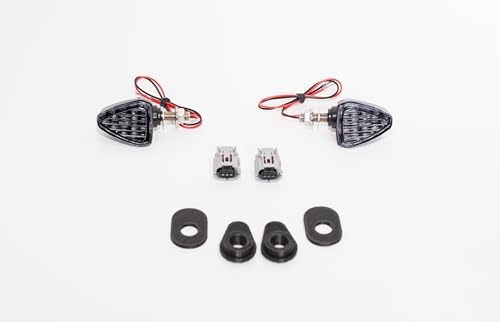 AVT YZF-R3 / R3 2025 FRONT SMOKE Flush LED Turn Signals