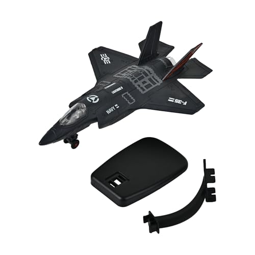 Image of Toys Uncle Diecast Aeroplane Scale Model, (1:400 Fighter Aeroplane with Light and Sound (Type 6))