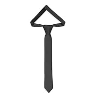 Ladeheid Kinder Krawatte für Jungen - Eleganter matter Look, Vorgebunden mit einem Klettverschluß, Perfekt für besondere Anlässe - Stilvolle Ansteckkrawatte TKM (31cm x 4cm, Schwarz)