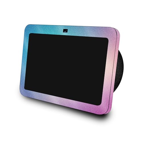 Image of Glossy Glitter Skin Compatible with Amazon Echo Show 8 (3rd Gen, 2023) - Vivid Fog - Premium 3M Vinyl Protective Wrap Decal Cover - Easy to Apply, Crafted in The USA by MightySkins