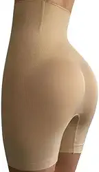 Shorts Modelador com Barbatanas de Aço – Cinta Feminina de Alta Compressão, Disfarça Barriga e Afina a Cintura