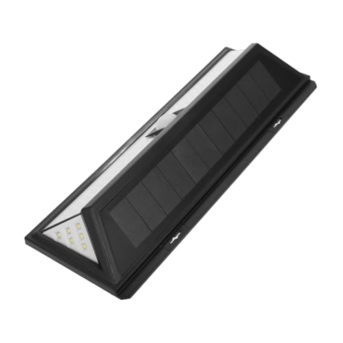 SEWACC Luz Solar Exterior con Sensor de Movimiento Lámpara de Pared LED para Jardín Patio Garaje y Resistente la Intemperie y Duradera