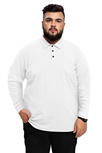 Aiyino Men’s Big and Tall Short Sleeve Polo Shirt clásico ajuste L-5XL miniatura 2
