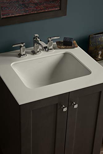 Kohler 20000-0 Caxton Rectangle Undermount Bathroom Sink, 20-1/4" W X 15-11/16" L, White #TOP6