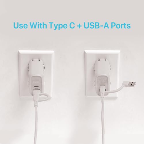 BLACK+DECKER USB C Multi Charging Cable, Fast Multi Charger Cable w/Adapter - image 4