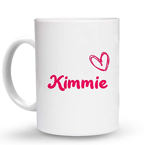 Makoroni - Kimmie Name - 6 Oz. Ceramic ESPRESSO MUG Coffee Drink Cup, DesT25