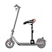 eaizybuk Ergonomic Electric Scooter Seat Attachment, Height Adjustable Seat for Electric Scooter, Comfortable PU Cushion & Aluminum Rod, Fits 5.5"-6" Xiaomi1S, Xiaomi Pro