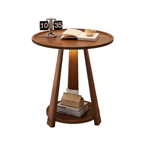 Table basse en bois massif compacte pour optimiser les petits salons