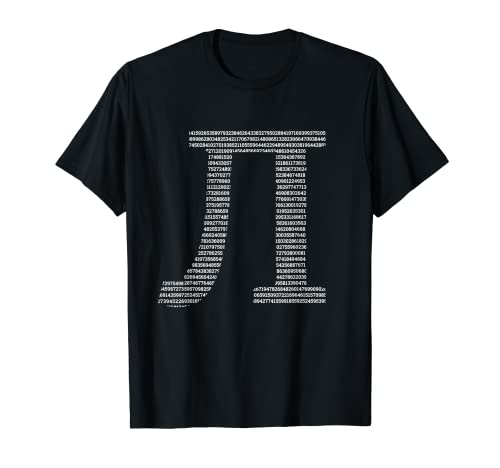 Pi Day Numbers Matemáticas Camiseta