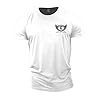 GYMTIER Spartan Forged - Short Sword - Men's Gym T-Shirt Bodybuilding Training Workout Lifting Top Clothing, White, 3XL #2
