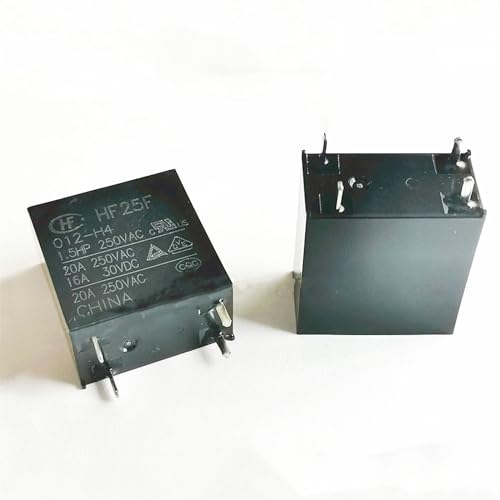 Relé HF25F-024-H4 de 24VDC soluciona fallos de encendido en sistemas de climatización