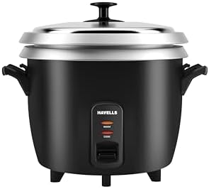 Protection Rice Bowl Buy HAVELLS RISO Plus 1.8 liter 2 Bowl Rice Cooker, 700 W, 1.8L,3 X ...