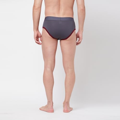 Image of Zoiro Men's Brief | Soft Band | Soft No-Marks Elastic | Breathable Innerwear | Pack of 1 | Color May Vary