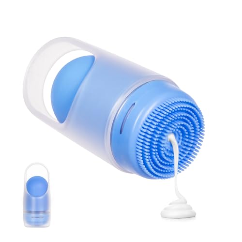 Ubbi - Aplicador de protección solar Sunsqueez, rellenable en rollo, cerdas de silicona suave para bebés y niños pequeños, fácil de limpiar, apto para lavaplatos, aprobado por TSA, capacidad para 3.38