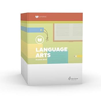 Paperback Lifepac Language Arts 4th Grade Set of 10 LIFEPACs Only Book