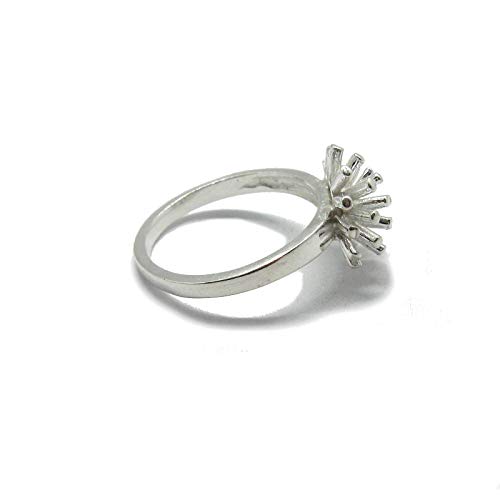 Bague en argent massif 925 Empress - Bijou d'exception intemporel