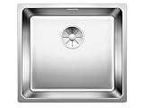Blanco 522961 | Évier de cuisine en acier inoxydable ANDANO 450 IF | Couleur/Finition : acier poli