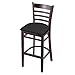 3140 30" Bar Stool with Dark Cherry Finish and Graph Coal Seat