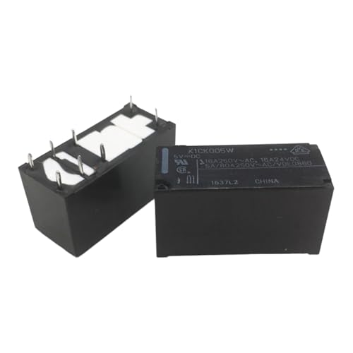 Relais 8 pieds K1CK005W deux groupes conversion 16A composant électronique