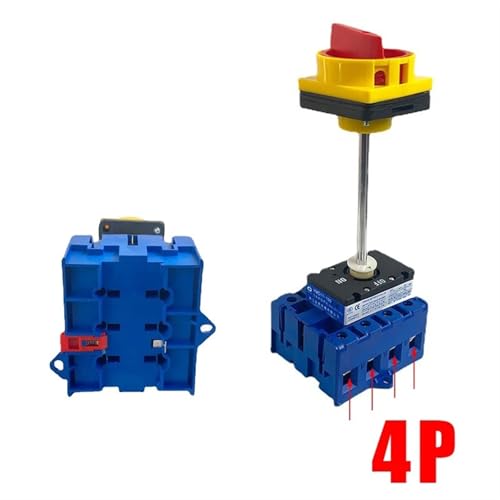 Interrupteur rotatif 80A 4P pour couper le courant de l'armoire - 2
