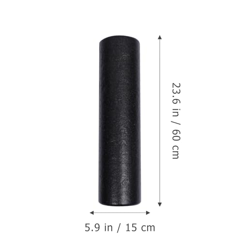 Rodillo de espuma sólida GLEAVI EPP para músculos y masajes, rodillo de yoga y masaje de 15 x 60 cm para relajación corporal completa y de piernas, accesorio de fitness para ejercicios en espalda y pies miniatura 2