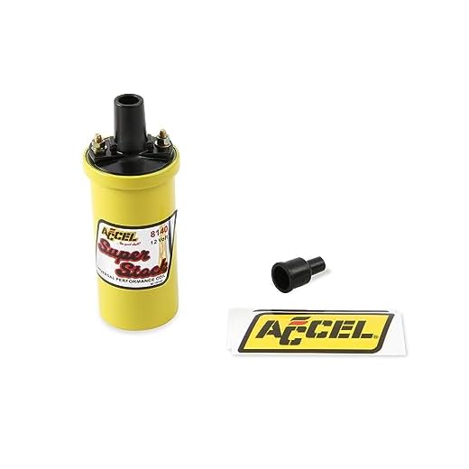 ACCEL (ACC 8140) Performance Universal SuperStock Coil , Yellow