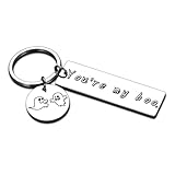 Valentines Gifts for Him Men Boyfriend Husband from Girlfriend Wife Boo Keychain Cute Halloween...