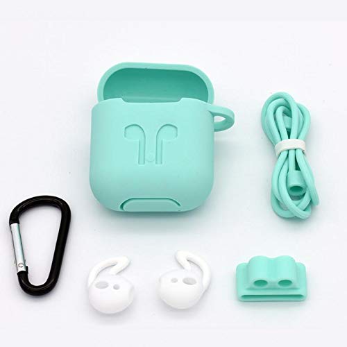 Culturemart 6 Colors Lightweight Portable Eco-Friendly Soft Silicone Earphone Protective Cover case Storage