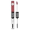 Revlon Liquid Lipstick with Clear Lip Gloss, ColorStay Overtime Lipcolor, Dual Ended with Vitamin E, 350 Bare Maximum, 0.07 Fl Oz